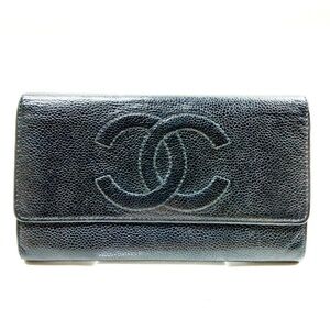 CHANEL - Coco Long Caviar Wallet R1.187